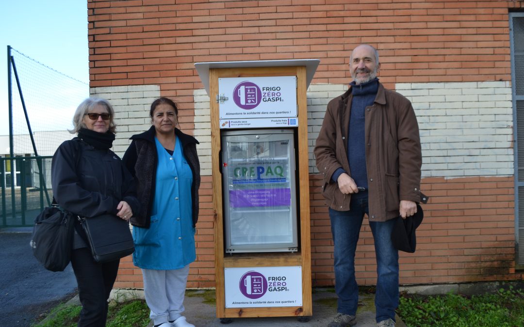 CENON : UN FRIGO CONTRE LE GASPILLAGE ALIMENTAIRE