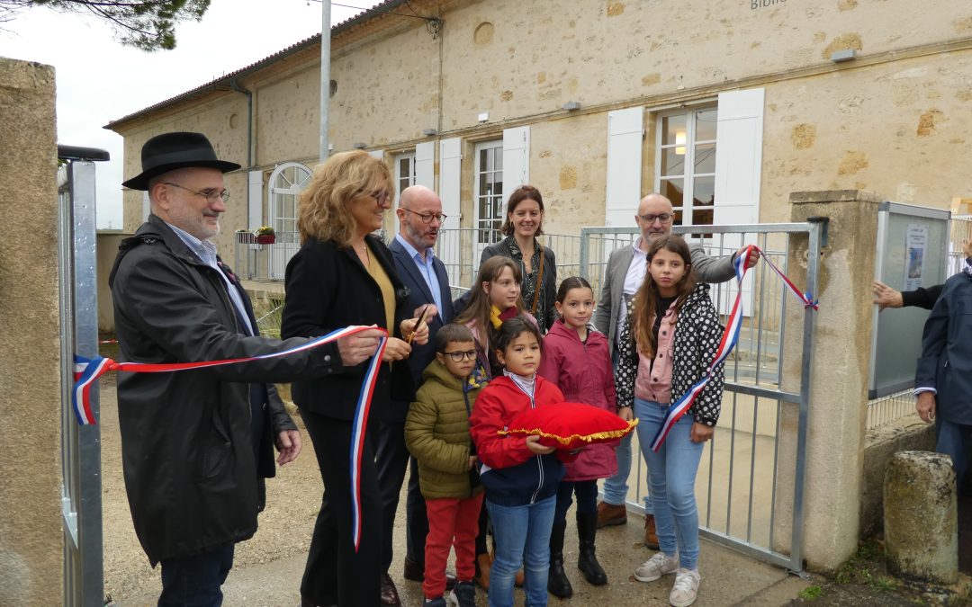 POMPIGNAC : LA PARENT(…)ÈSE, UNE NOUVELLE BIBLIOTHÈQUE