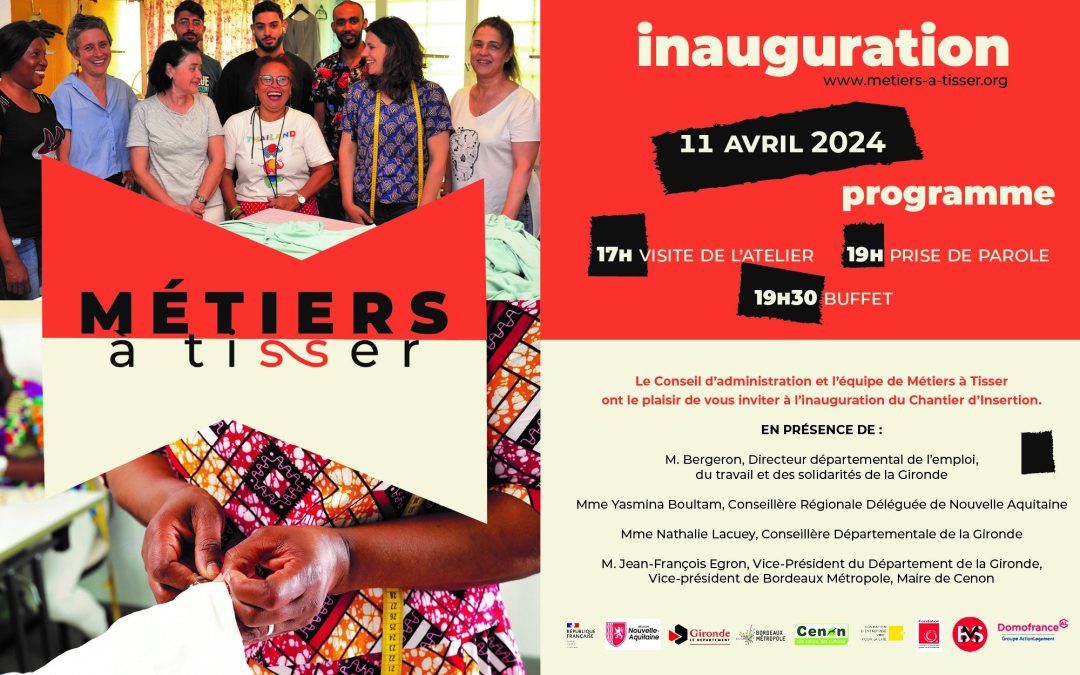 CENON : Métier à Tisser, l&rsquo;art de créer du lien