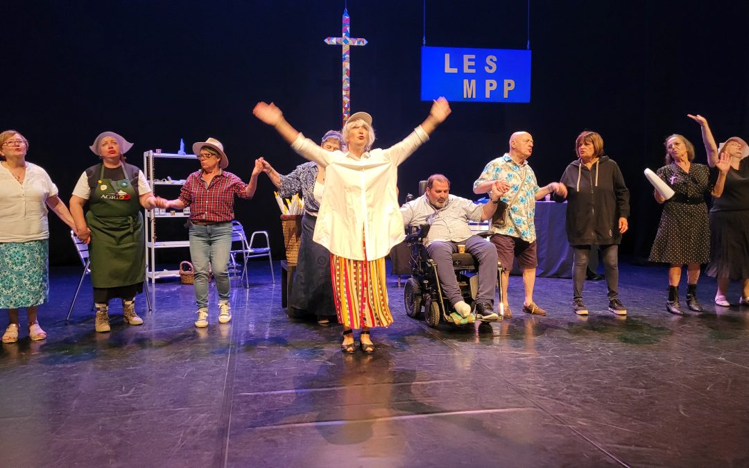 ARTIGUES : Les trois coups sur la scène du Cuvier pour la troupe-senior des Même Pas Peur