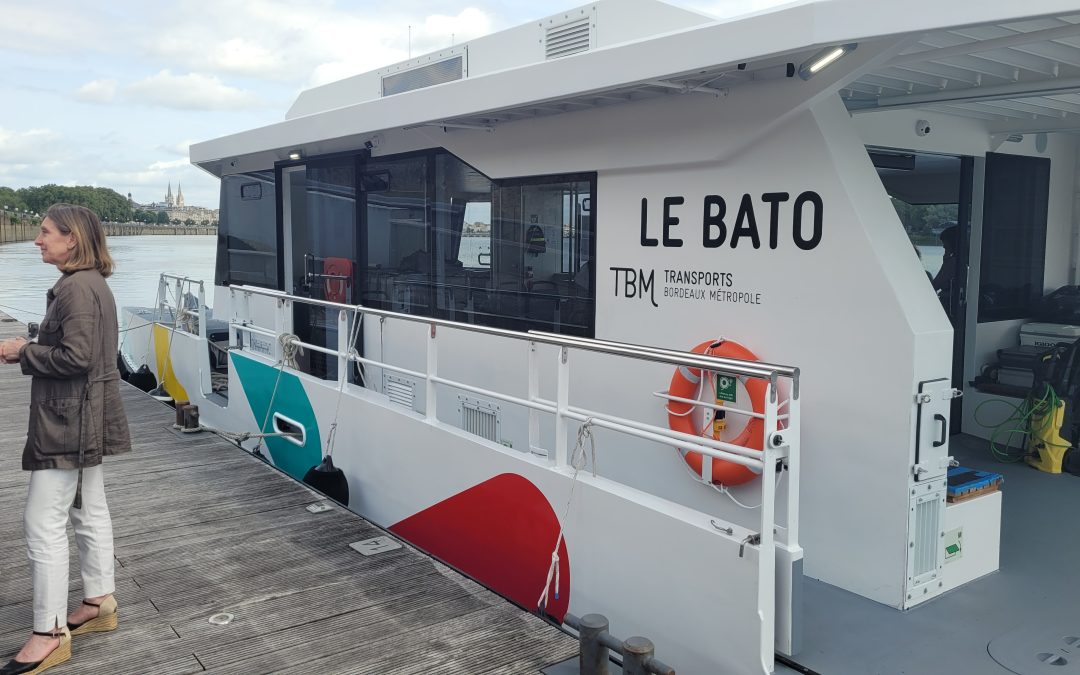 CENON : 4 nouvelles navettes fluviales attendues pour rapprocher les deux rives