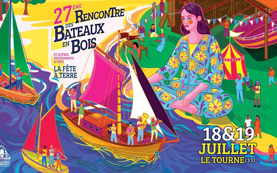Rencontre des bateaux en bois à Tramasset !